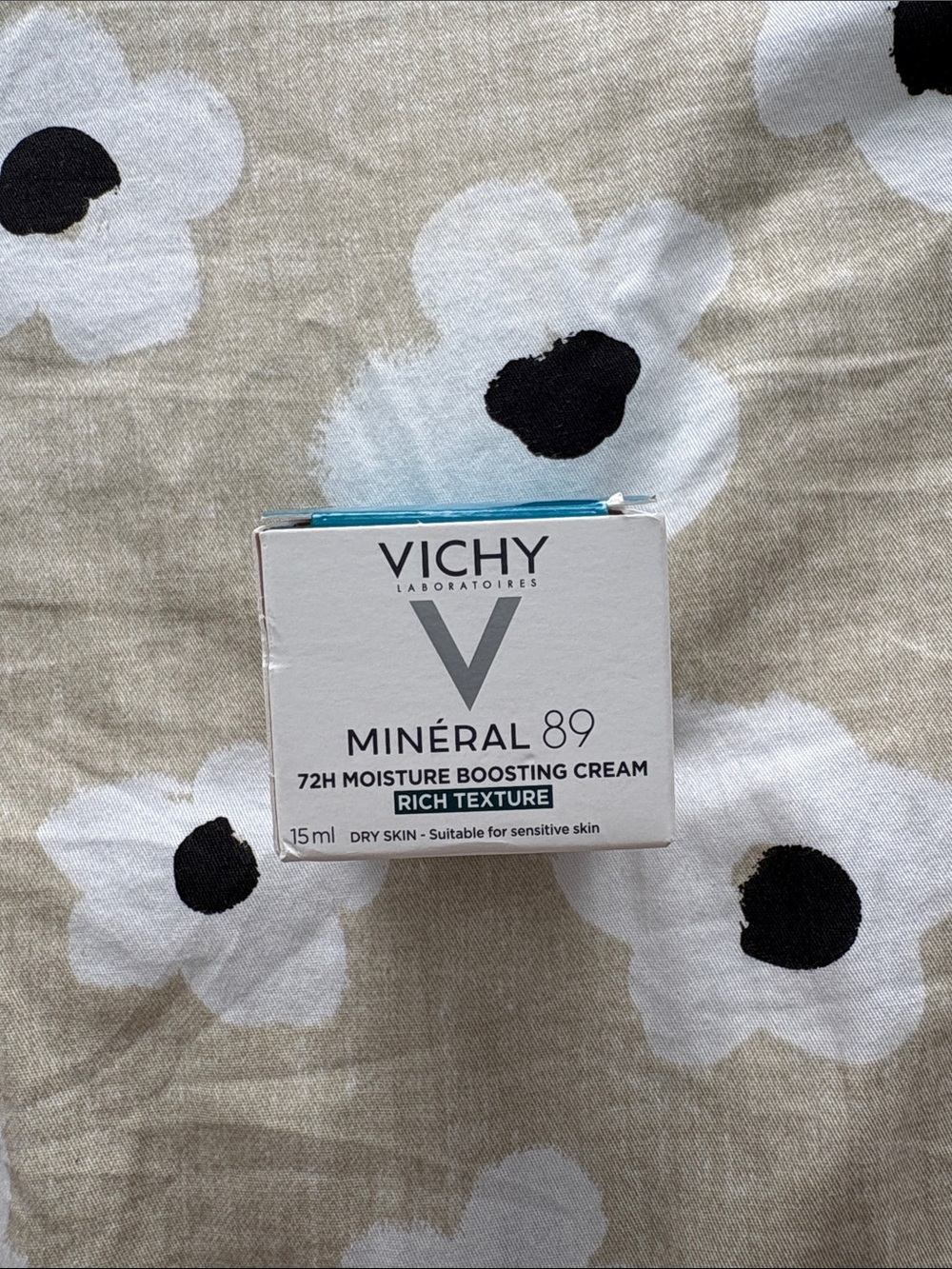 NWT VICHY Minéral 89 Rich Texture 72H Moisture Boosting Cream